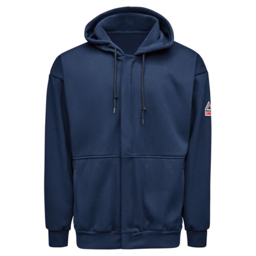 Men's Tall Full-Zip Fleece Hooded Sweatshirt Thumbnail
