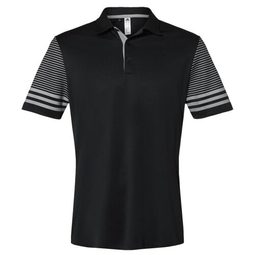 Men's Striped Sleeve Polo Thumbnail