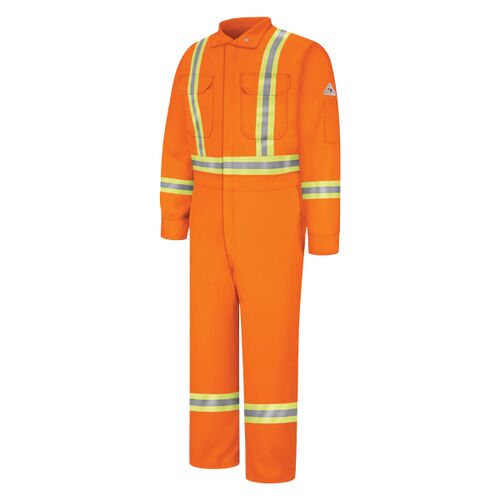 Men's Premium Coverall with CSA Compliant Reflective Trim - EXCEL FR® ComforTouch®. Thumbnail