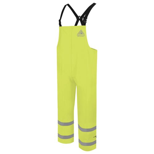 Men's Hi-Visibility Flame-Resitant Rain Bib Overall - 13 oz. Thumbnail