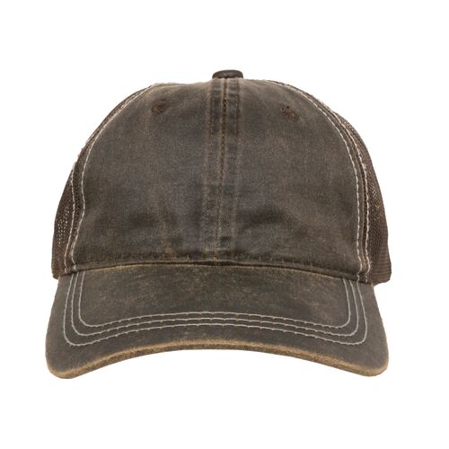 Weathered Cotton Mesh Back Cap Thumbnail