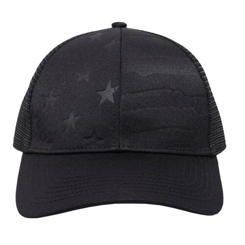 Debossed American Flag Mesh Back Thumbnail