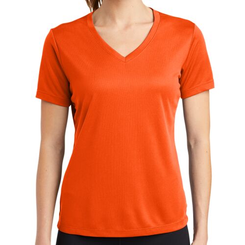 Ladies Racermesh V-Neck T-Shirt Thumbnail
