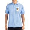 Cutter & Buck Virtue Eco Pique Tile Print Recycled Mens Polo Thumbnail