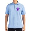 Cutter & Buck Virtue Eco Pique Tile Print Recycled Mens Polo Thumbnail