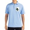 Cutter & Buck Virtue Eco Pique Tile Print Recycled Mens Polo Thumbnail