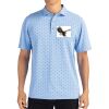 Cutter & Buck Virtue Eco Pique Tile Print Recycled Mens Polo Thumbnail