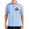 Cutter & Buck Virtue Eco Pique Tile Print Recycled Mens Polo Thumbnail