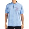 Cutter & Buck Virtue Eco Pique Tile Print Recycled Mens Polo Thumbnail