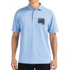 Cutter & Buck Virtue Eco Pique Tile Print Recycled Mens Polo Thumbnail