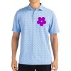 Cutter & Buck Virtue Eco Pique Tile Print Recycled Mens Polo Thumbnail